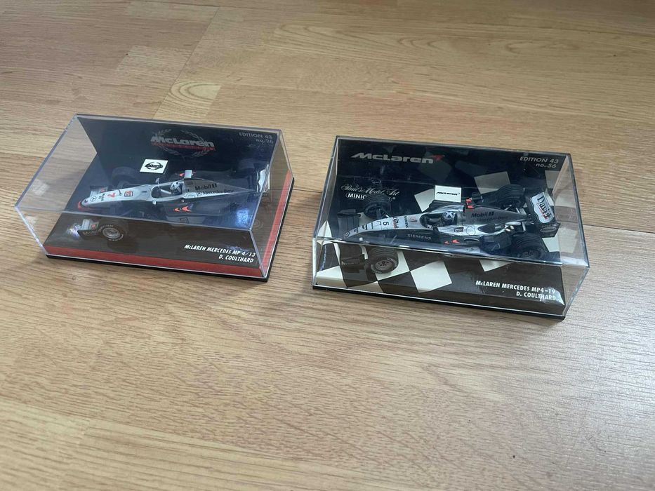 Vendo miniaturas F1 da Minichamps 1/43