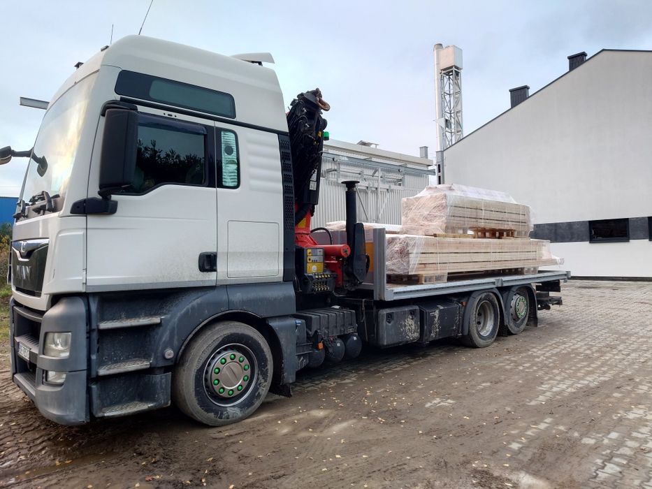 Man TGX 6x2 HDS Palfinger 22m , wciągarka, pilot
