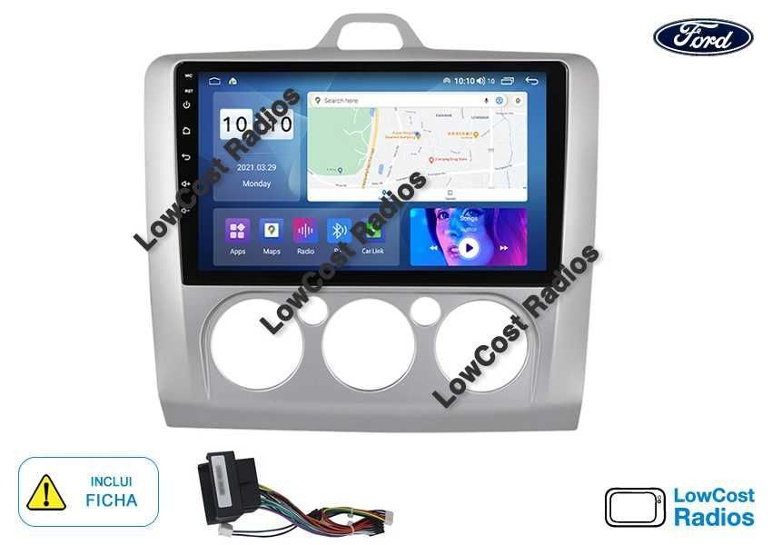 Auto Rádio ANDROID 15 - FORD FOCUS 9 Polegadas • GPS • BLUETOOTH • USB