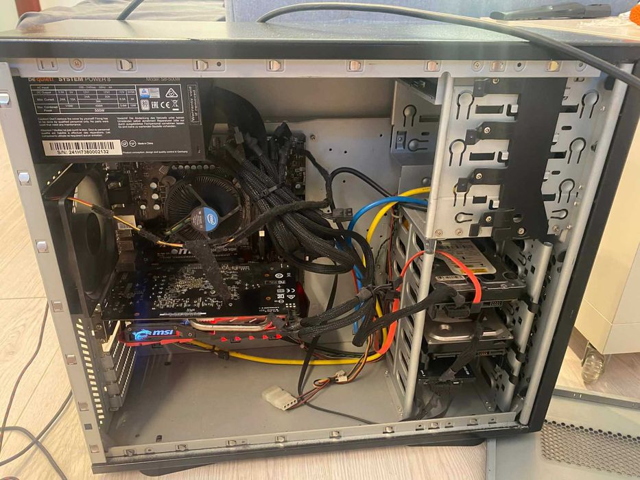Komputer i5 16GB RAM GTX 1050 Ti SSD+HDD + monitor