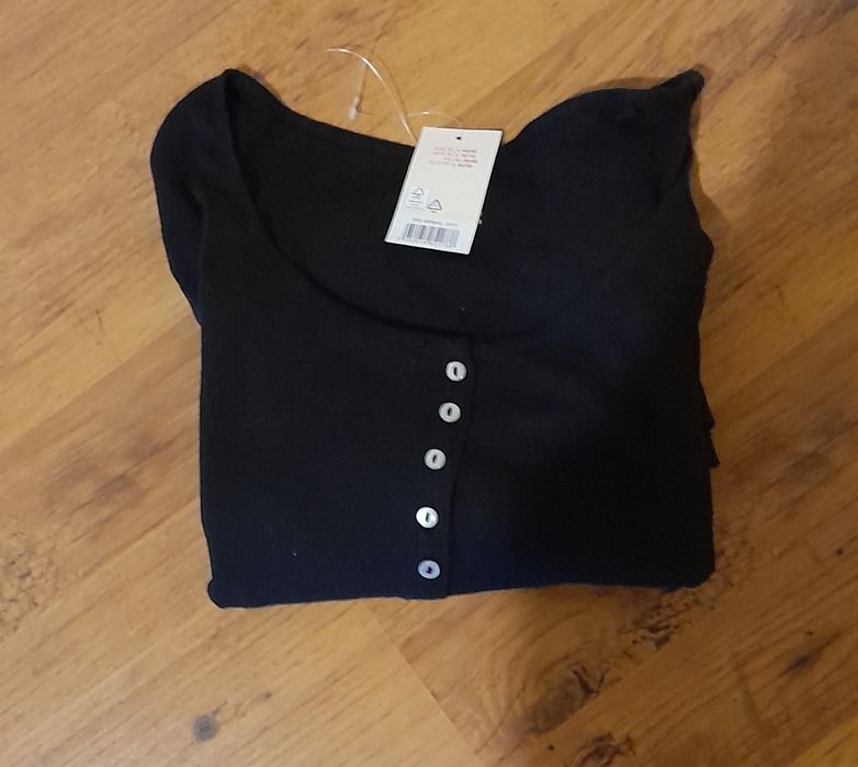 Bluzka Damska Czarna''44''/Bawełna/