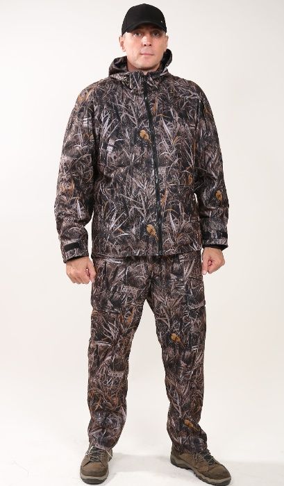 Костюм для охоты или рыбалки/ демисезон - весна/Хантер/камуфляж/