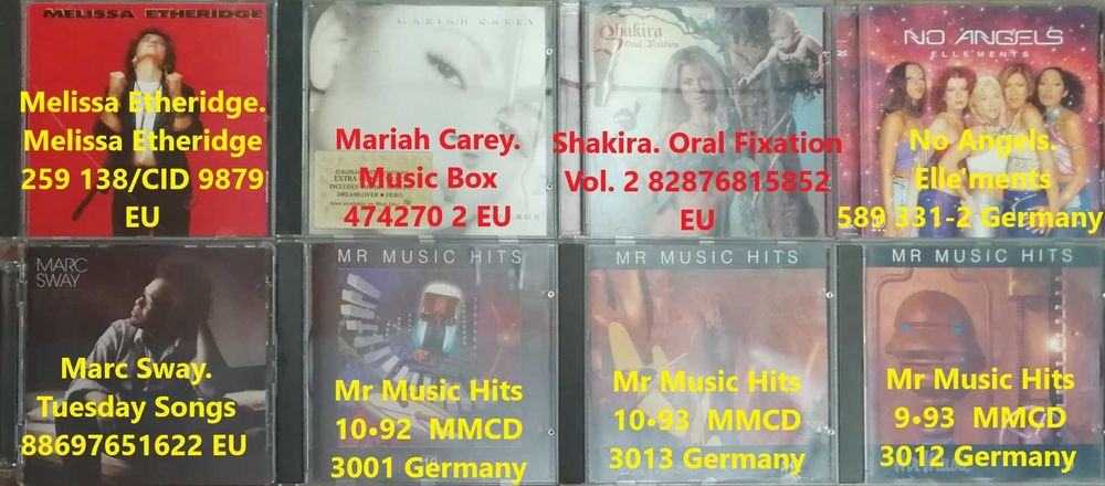 КД1. CD. Компакт-диски. Фирменные. 30-150грн/шт. Цены в описании