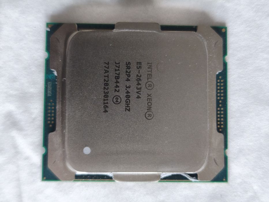 Procesor Intel Xeon E5-2643V4 SR2P4 3,40GHz