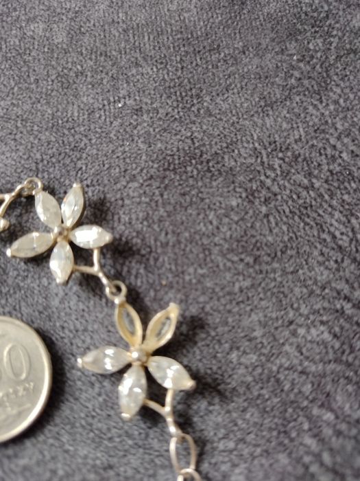 Bransoletka srebrna 925