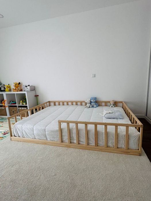 Cama montessori casal 200x140 Pinho