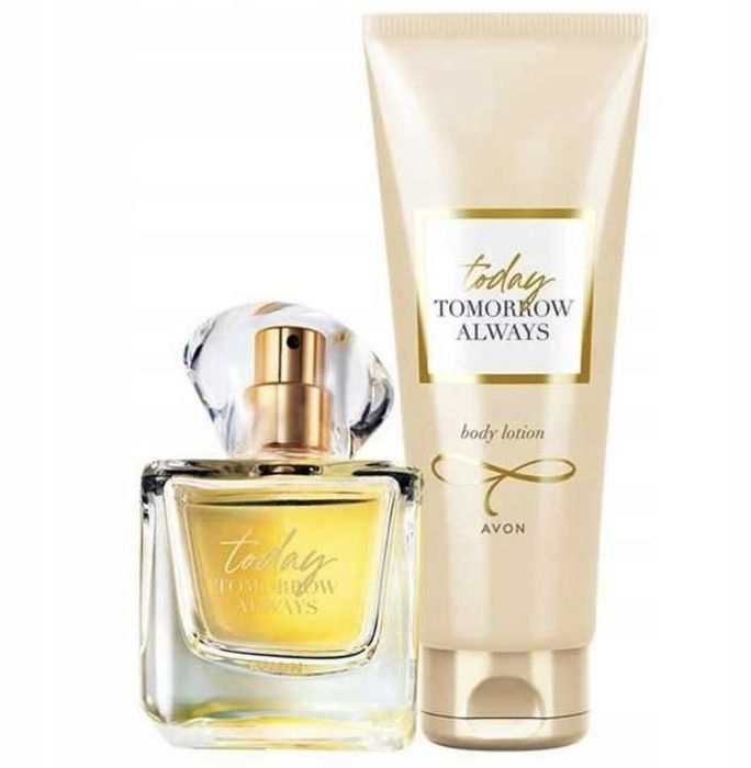 Avon TTA Today Woda perfumowana dla Niej 50ml + 125 ml balsam.