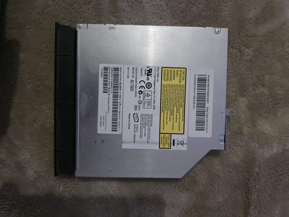 Napęd optyczny nagrywarka DVD/CD z Acera 7741G