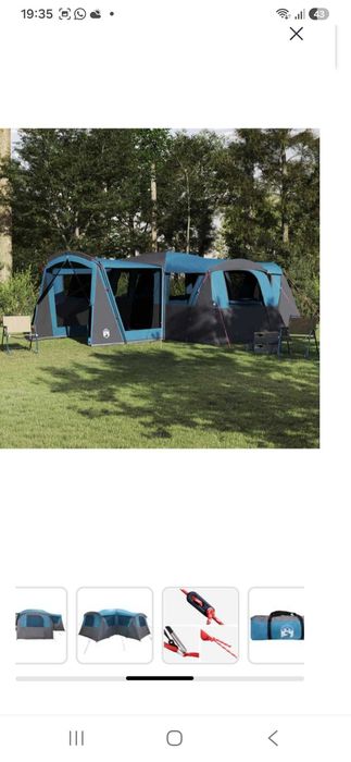 Tenda familiar 4 quartos