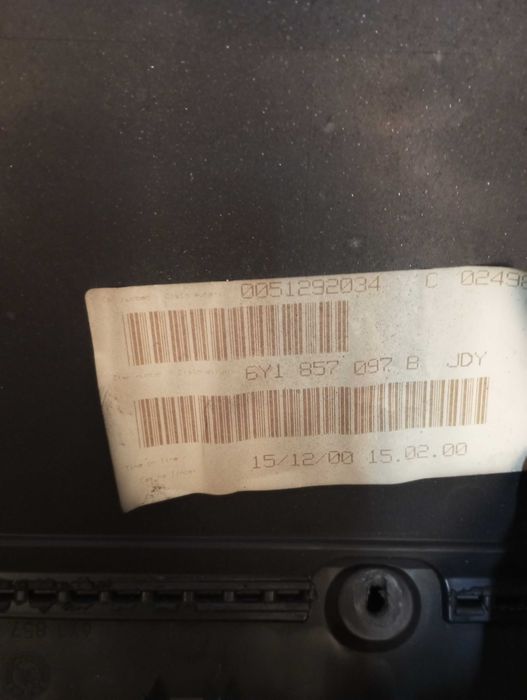 Porta-Luvas Completo Skoda Fabia Mk1 6Y1857097B (Anos 1999 a 2008)