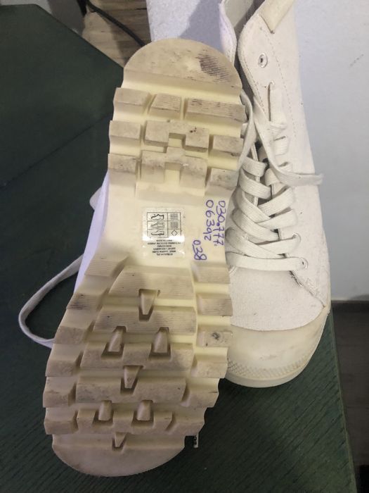 Bota ecoalf marfim tecido nylon