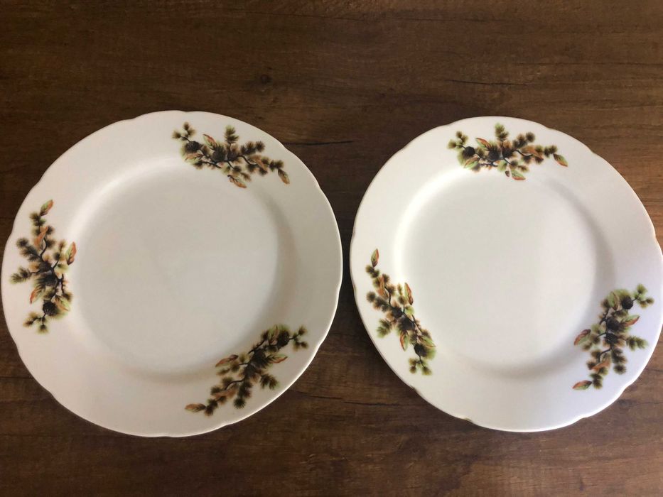 Японские тарелки TONO Japan «Кедровые шишки»