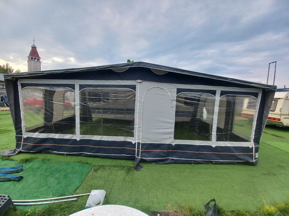 Przedsionek używany GoldCamp 1050x350 do przyczepy kemping