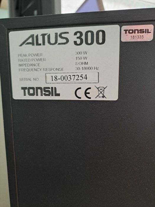 Pioneer VSX-933 + Tonsil Altus 300 + Aktiv 250