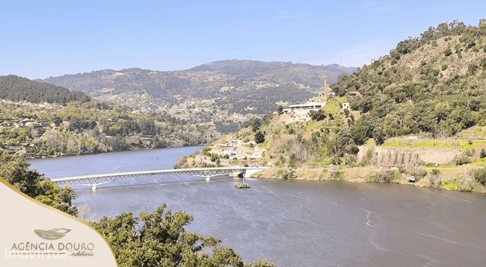 Terreno com 20.000m², frente para o rio Douro, proj. aprovado moradia