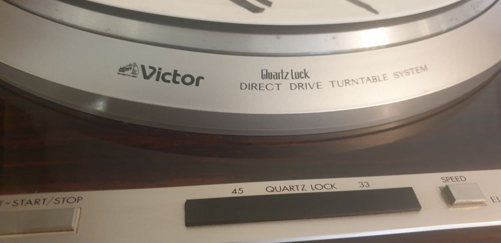 Gramofon Victor QL Y5 Direct Drive Turntable System Quartz Lock