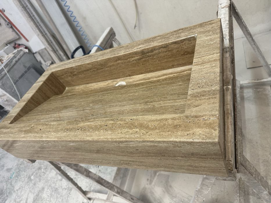 Lavatorio marmore travertino