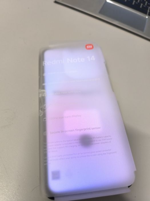 Telemóvel Redmi Note 14 Black 8GB RAM 256GB ROM