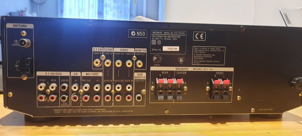 Amplificador SONY STR-DE345