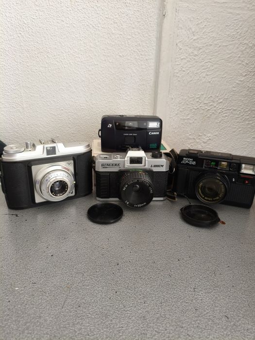 Фотоапарат canon, agfa, ricon, sincere