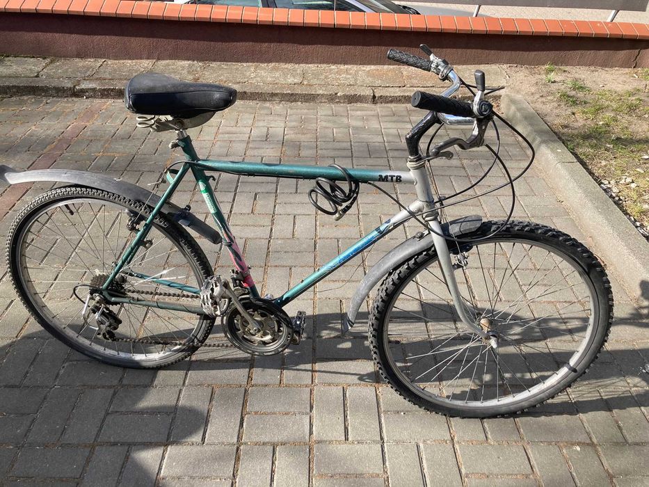Rower MTB zielony