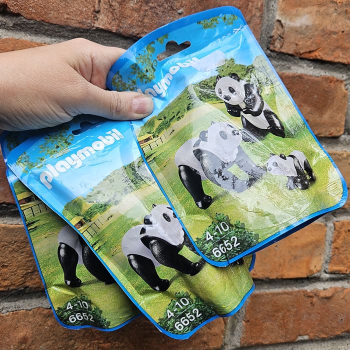 Playmobil 2014r 3 Pandy 6652 figurki zabawki prezenty #KupMiChceTo