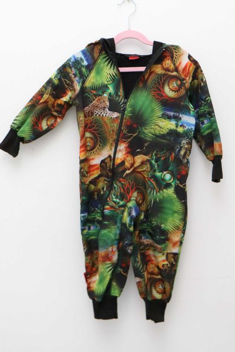 Kombinezon softshell IELM r. 92 zwierzęta, wiosna/jesień