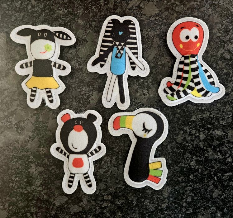 Hencz Toys Książeczka Sensoryczna Lot Balonem