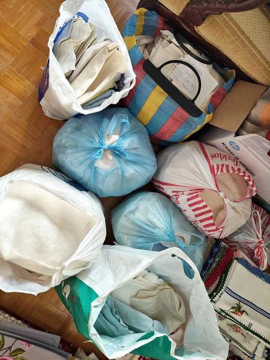 Tecido linho, algodão, sarja e organza - Preço por kg