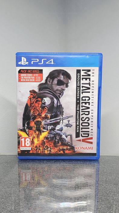 Metal Gear Solid V Definitive Experience Ground Zeroes  + The Phantom Pain Complete Edition  PS4 PlayStation 4