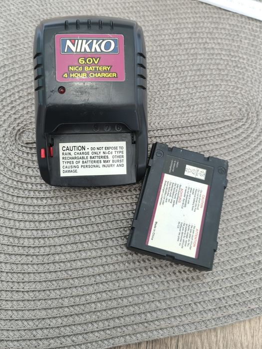 АКУМУЛЯТОР та зарядний пристрій NIKKO 6V NiCd