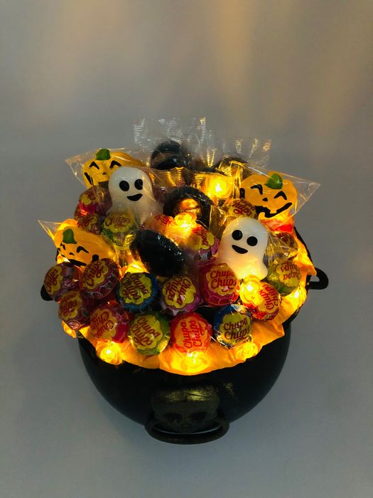 Świecący box halloween