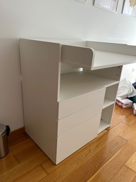 Trocador ikea branco