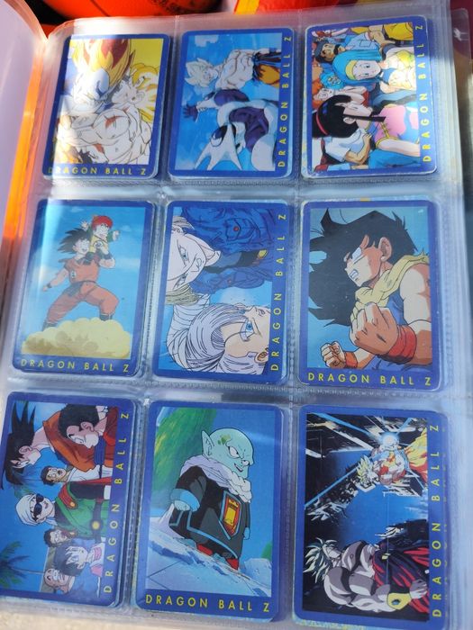 Cartas Dragon Ball Z primeiras edições