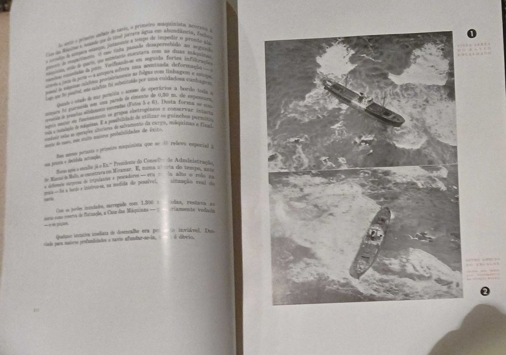 "O Salvamento do N/M "Alexandre Silva" da S.G. - Sociedade Geral..."