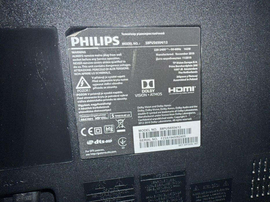 Telewizor Philips 58 cali