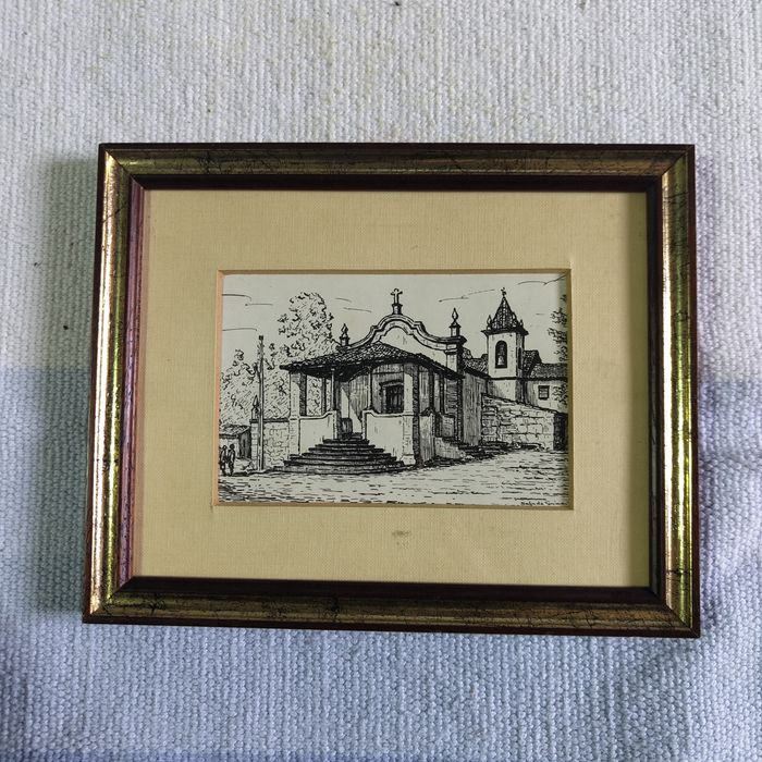 Quadros desenho linha Guimarães
