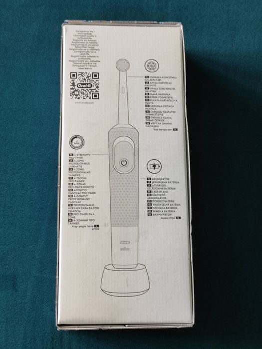Nowa Szczoteczka elektryczna Oral-B akumalutorowa do zębów