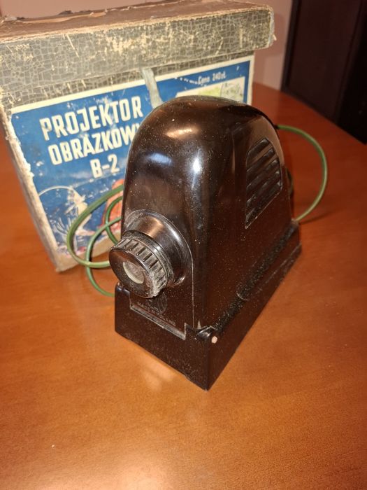 Stary rzutnik,  projektor Bajka, PRL