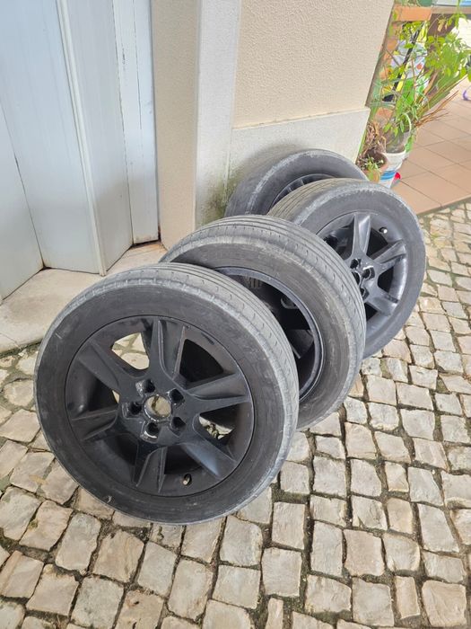 Jantes audi 16 5x112 com pneus