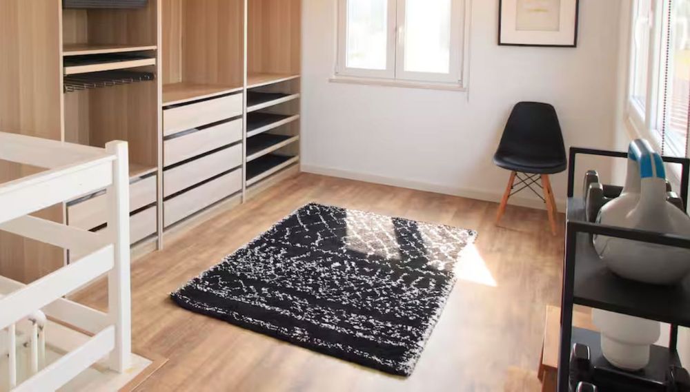 Tapete La Redoute AFAW - preto e branco