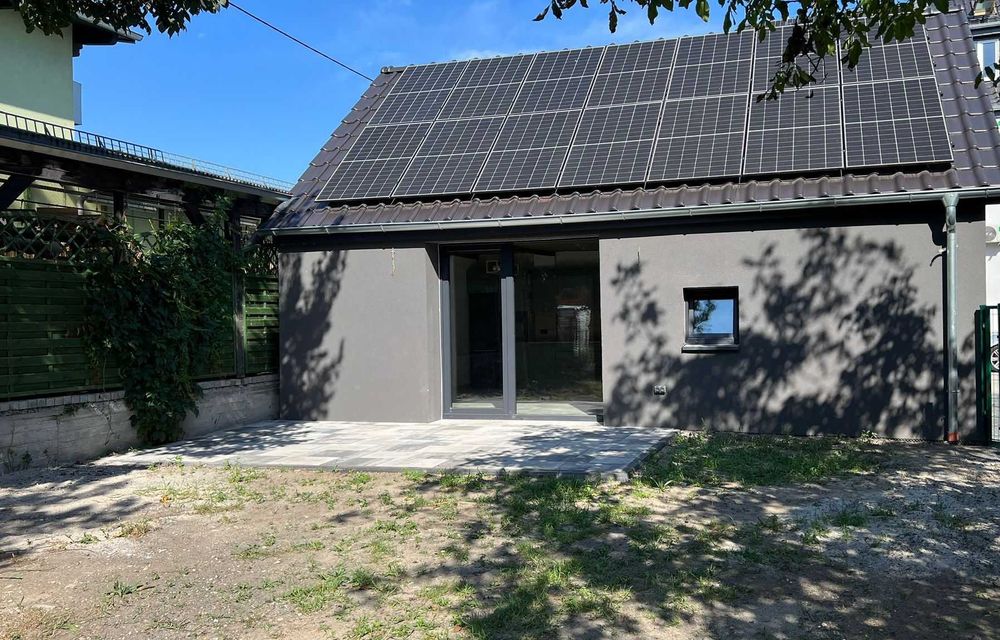 Nowy dom w cenie mieszkania 60m2 z antresolą i ogródkiem Czarnowąsy