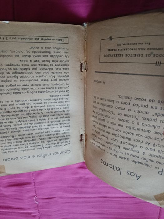 200 REFEIÇÕES - Livro Culinária antigo , 1903 ??