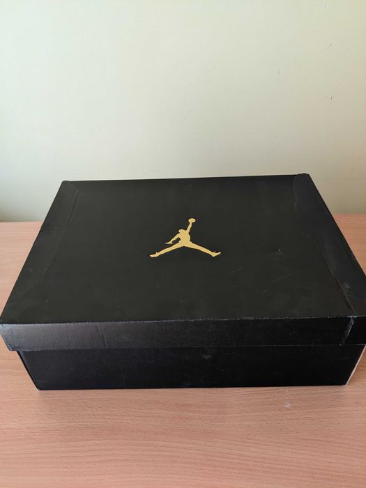 Pudełko po butach Jordan czarne, jordan original black box