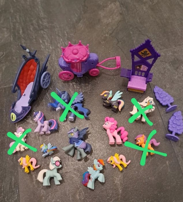 Zestaw figurek Kucyków My Little Pony
