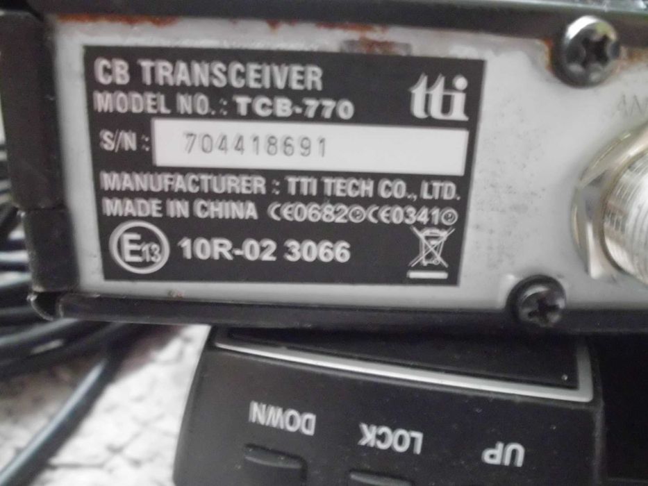 CB-radio TTI TCB-770 + gratis