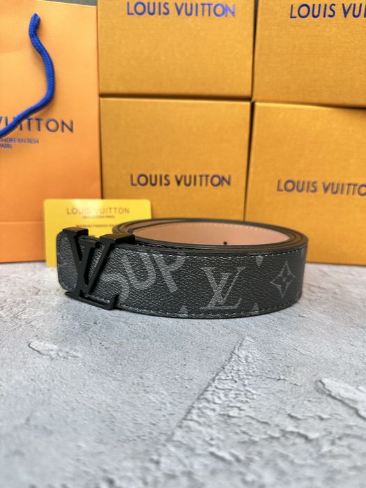 Ремень Louis Vuitton Belt | Шкіряний ремінь LV ПОВНА КОМПЛЕКТАЦІЯ
