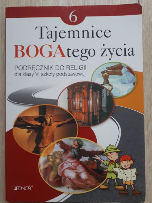 Tajemnice Bogatego życia 6 podręcznik do religii klasa 6 podstawówka.