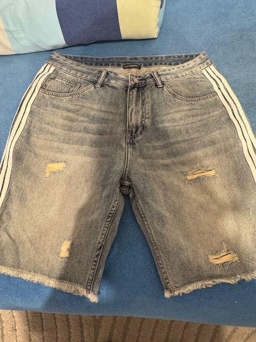 Spodenki jeansowe Balenciaga