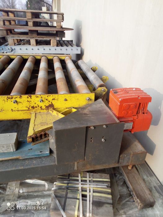 Konstrukcja Stół obrotowy do transportu palet